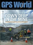GPS World October 2013 cover