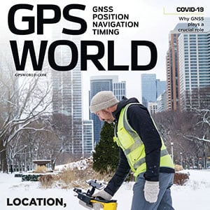 Cover photo: Emma Hardy/Eos Positioning Systems