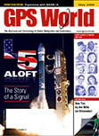 GPS World May 2009 cover