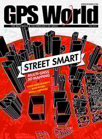 GPS World July 2015 cover