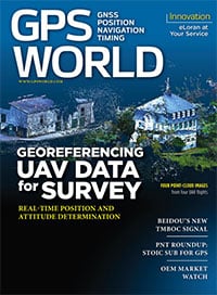 GPS World November 2015 cover