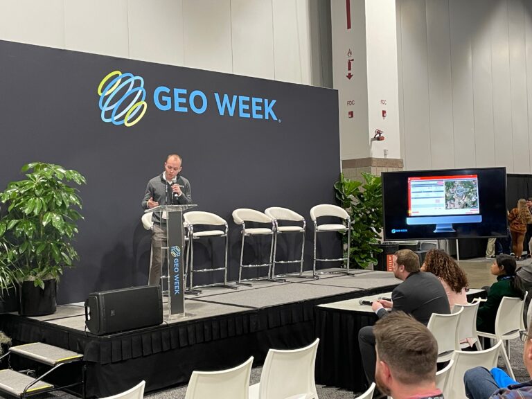 Jonathan at Geo Week