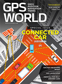 GPS World May 2016 cover