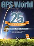 GPS World September 2014 cover